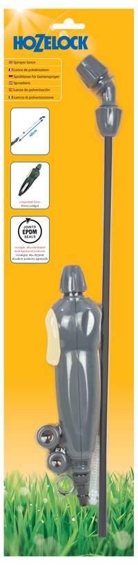 Lance complète pour pulvérisateurs compatibles vinaigre et eau de Javel (joints EPDM) - packaging