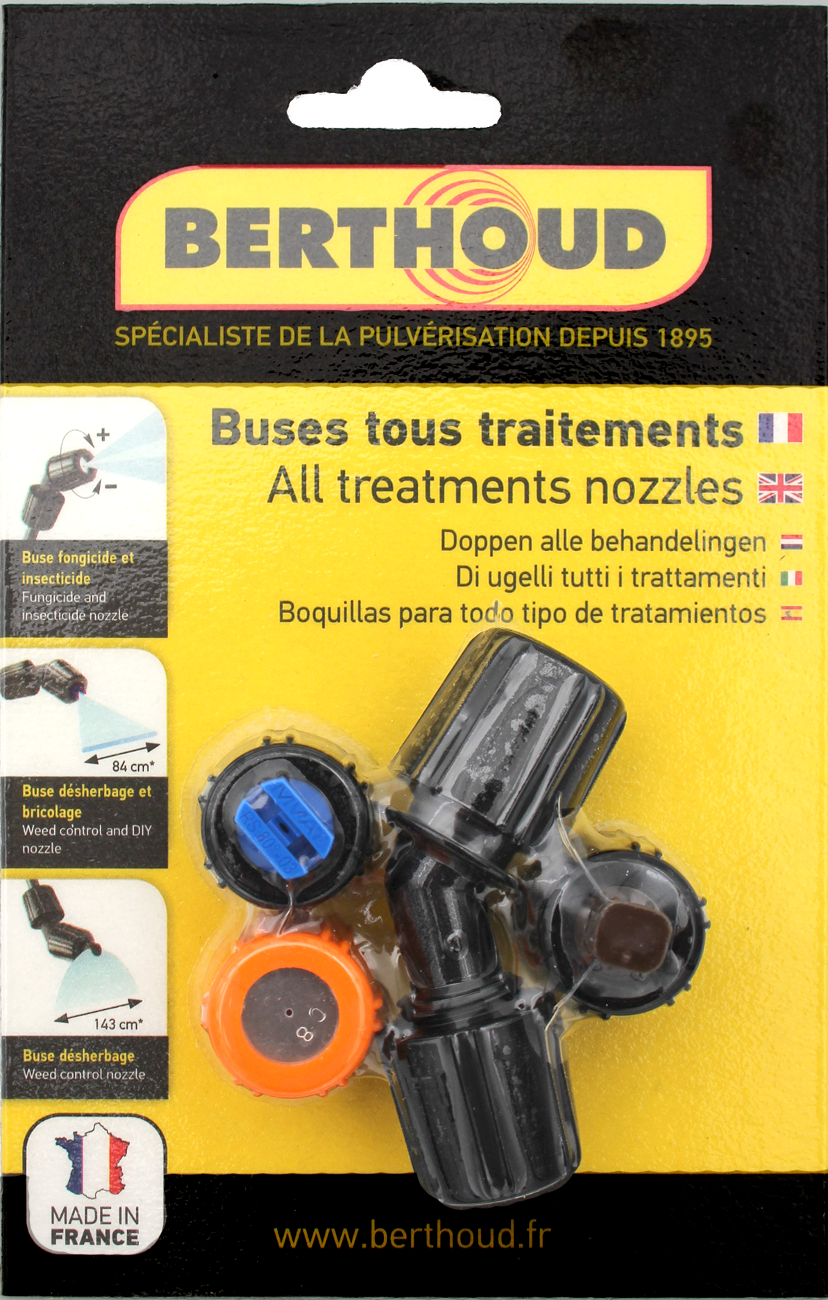 Kit de buses tous traitements - packaging