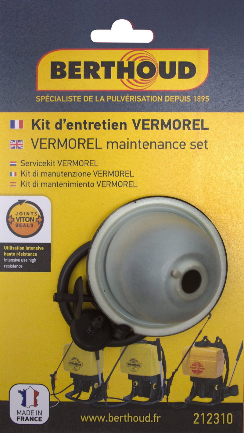 Pièces de rechange pulvérisateurs Vermorel manuels - packaging