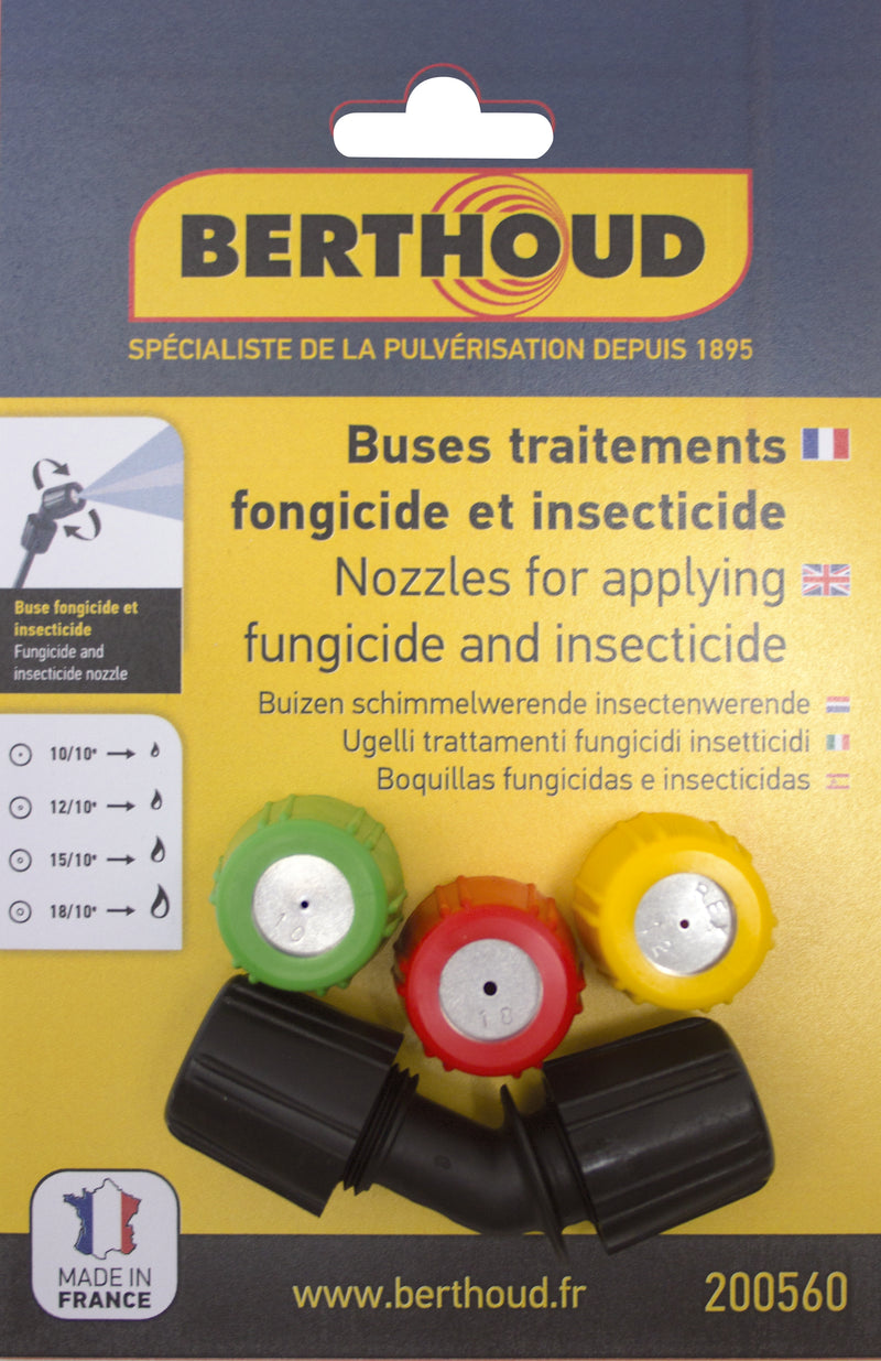 Kit de 4 buses pour traitements fongicide et insecticide - packaging