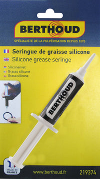 Seringue de graisse silicone - packaging