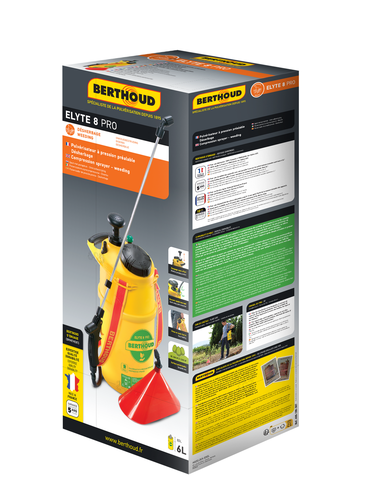 Elyte 8L désherbage - packaging