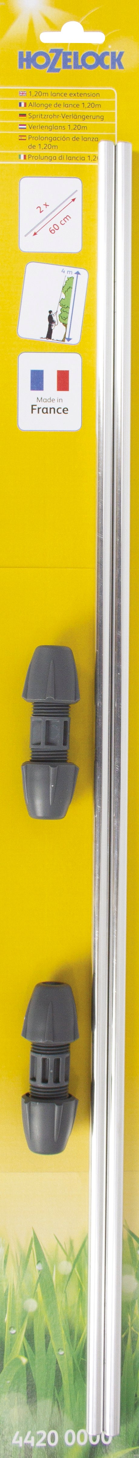 Allonge de lance en aluminium 2x60cm - packaging