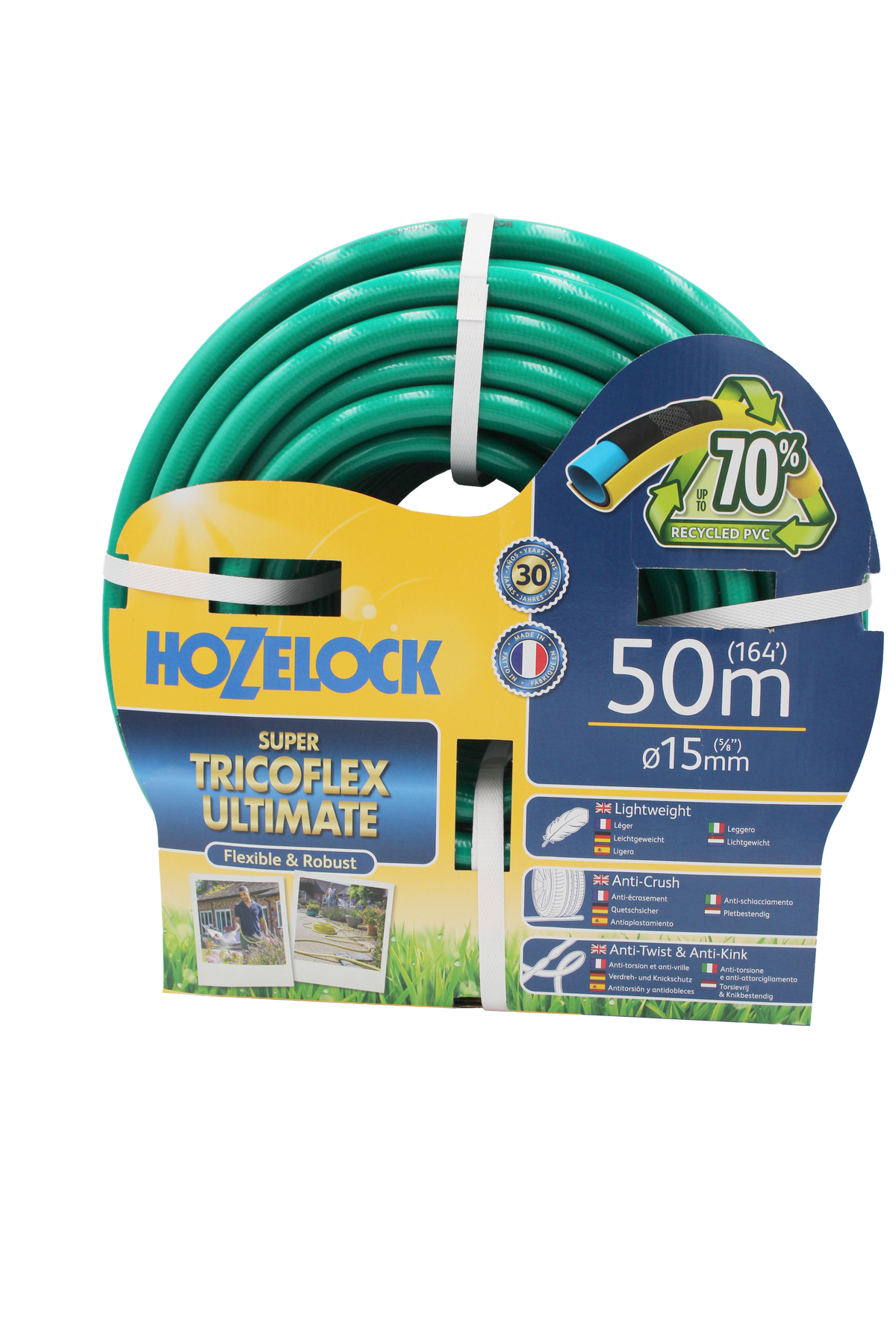 Tuyau Super Tricoflex Ultimate 15 mm, 50 m - packaging