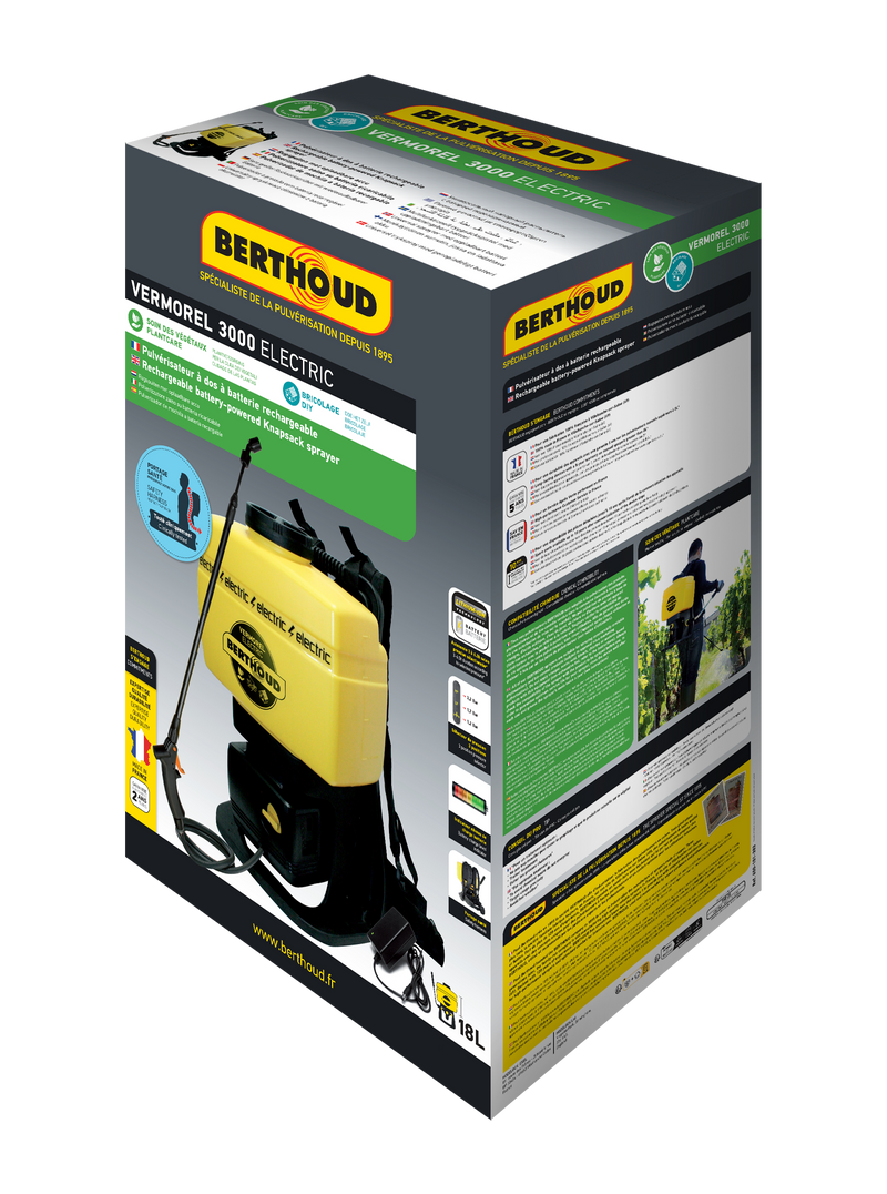 Vermorel 3000 électrique 18L - packaging