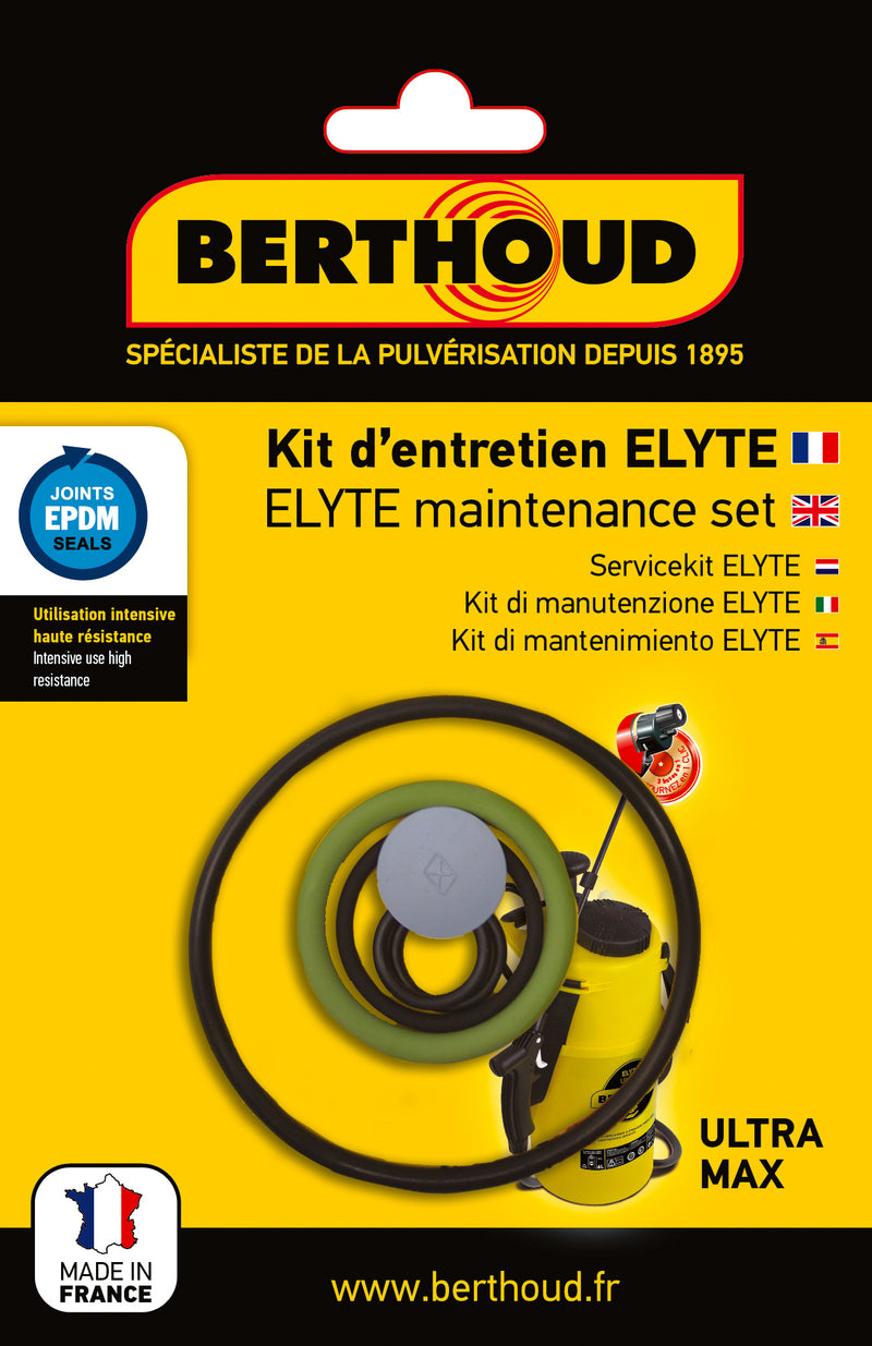Joints de pompe pour Elyte 8 Ultra Max (joints EPDM) - packaging