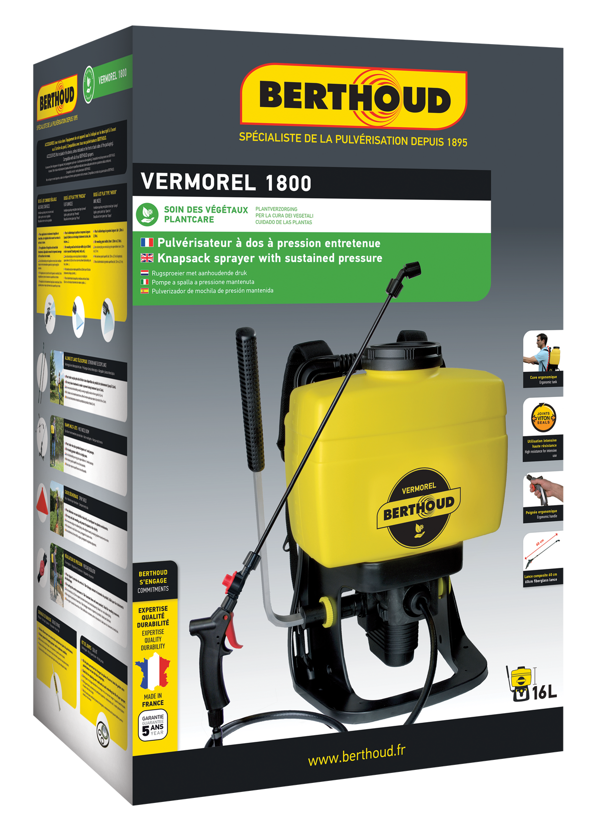 Vermorel 1800 16L - packaging