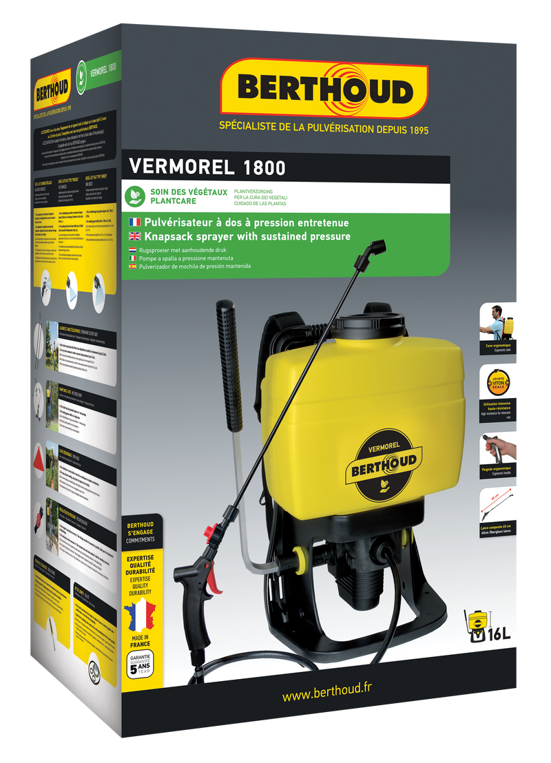 Vermorel 1800 16L - packaging