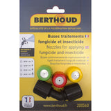 4-nozzle kit for fungicide and insecticide treatments