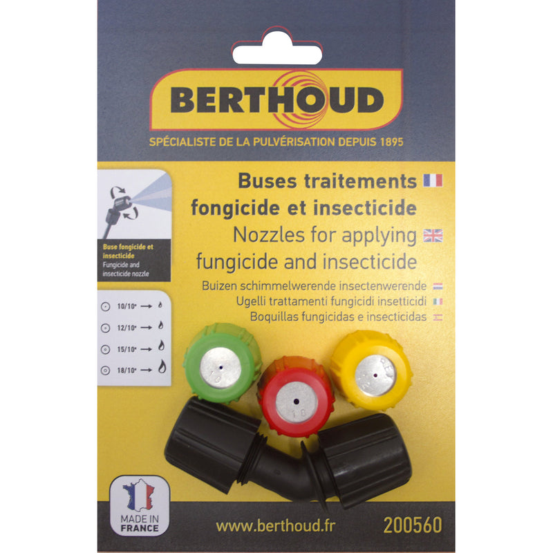 Kit de 4 buses pour traitements fongicide et insecticide